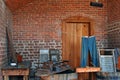 Vintage laundry room, Fort Clinch