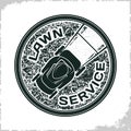 Lawn service logo