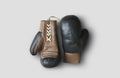 Vintage leather Boxing gloves