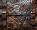 Vintage leather texture with natural patina