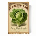 Vintage Lettuce Seed Packet