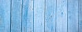 Vintage light blue wooden planks boards wall texture Royalty Free Stock Photo