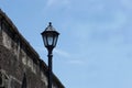 A Vintage Lamp Post On The Street Royalty Free Stock Photo
