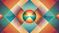 Vintage Linear Halftone Abstract Geometric Round Pattern Background A RetroInspired Design Element for Your Digital