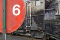 Vintage locomotive, Portola Railroad Museum