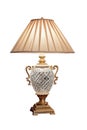 Vintage look electric table lamp