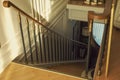 vintage looking staircase