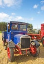 Vintage lorry at Roseisle Rally. Royalty Free Stock Photo