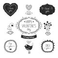 Vintage love labels