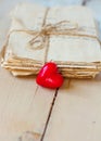 Vintage love letters Royalty Free Stock Photo