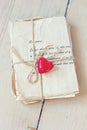 Vintage love letters Royalty Free Stock Photo