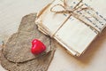 Vintage love letters Royalty Free Stock Photo