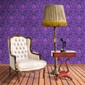 Vintage luxury armchair