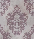 Vintage Luxury texture pattern Vector. Old paper ornament decor. Textile, fabric, tiles trendy decors