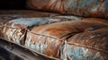 Vintage Lycra Futon With Rustic Charm And Natural Grain