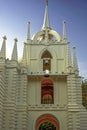 Vintage Mae De Deus Church Saligaon an Neo Gothic Catholic church