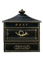 Vintage mail box Royalty Free Stock Photo