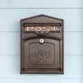 Vintage mail box Royalty Free Stock Photo