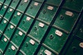 Vintage mail boxes Royalty Free Stock Photo