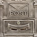 Vintage Mailbox Royalty Free Stock Photo