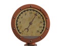 Vintage manometer Royalty Free Stock Photo