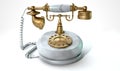 Vintage Marble Telephone