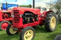 Vintage 1948 Massey Harris 744 PD tractor.