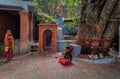 Vintage Mataji or Devi Nilanchal Kamrukam Temple Complex Gaya