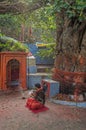 Vintage Mataji or Devi Nilanchal Kamrukam Temple Complex Gaya