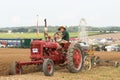 Vintage McCormick International Tractor ploughing