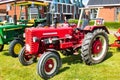 Vintage McCormick and John Deere tractors