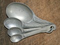 Vintage Measuring Spoons Royalty Free Stock Photo