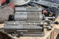 Vintage mechanical calculator