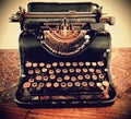 vintage mechanical typewriter