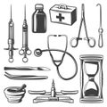 Vintage Medical Icons Collection