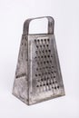 Vintage metal grater. Sharpness Royalty Free Stock Photo