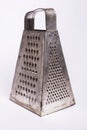 Vintage metal grater. Sharpness Royalty Free Stock Photo