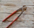 Vintage Metal pliers used for cutting wires