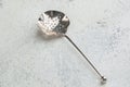 Vintage metal spoon spoon strainer