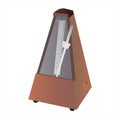 Vintage metronome music and instrument