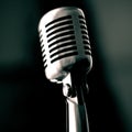 Vintage Microphone Royalty Free Stock Photo
