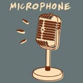 Vintage microphone