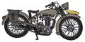 Vintage Military Motorcycle