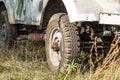 Vintage military truck