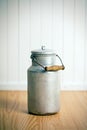 Vintage milk can Royalty Free Stock Photo
