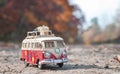 Vintage miniature camper