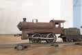 Vintage miniature train