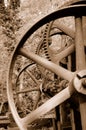 Vintage Mining Machine Gears