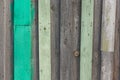 Vintage mint green old wooden planks wall background