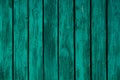 Vintage mint green wooden background. Old weathered green board. Texture. Pattern. Royalty Free Stock Photo